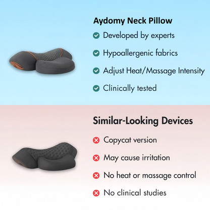 Aydomy 3 In 1 Neck Massage Pillow