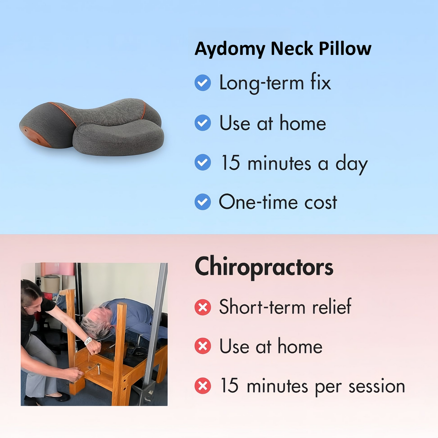 Aydomy 3 In 1 Neck Massage Pillow
