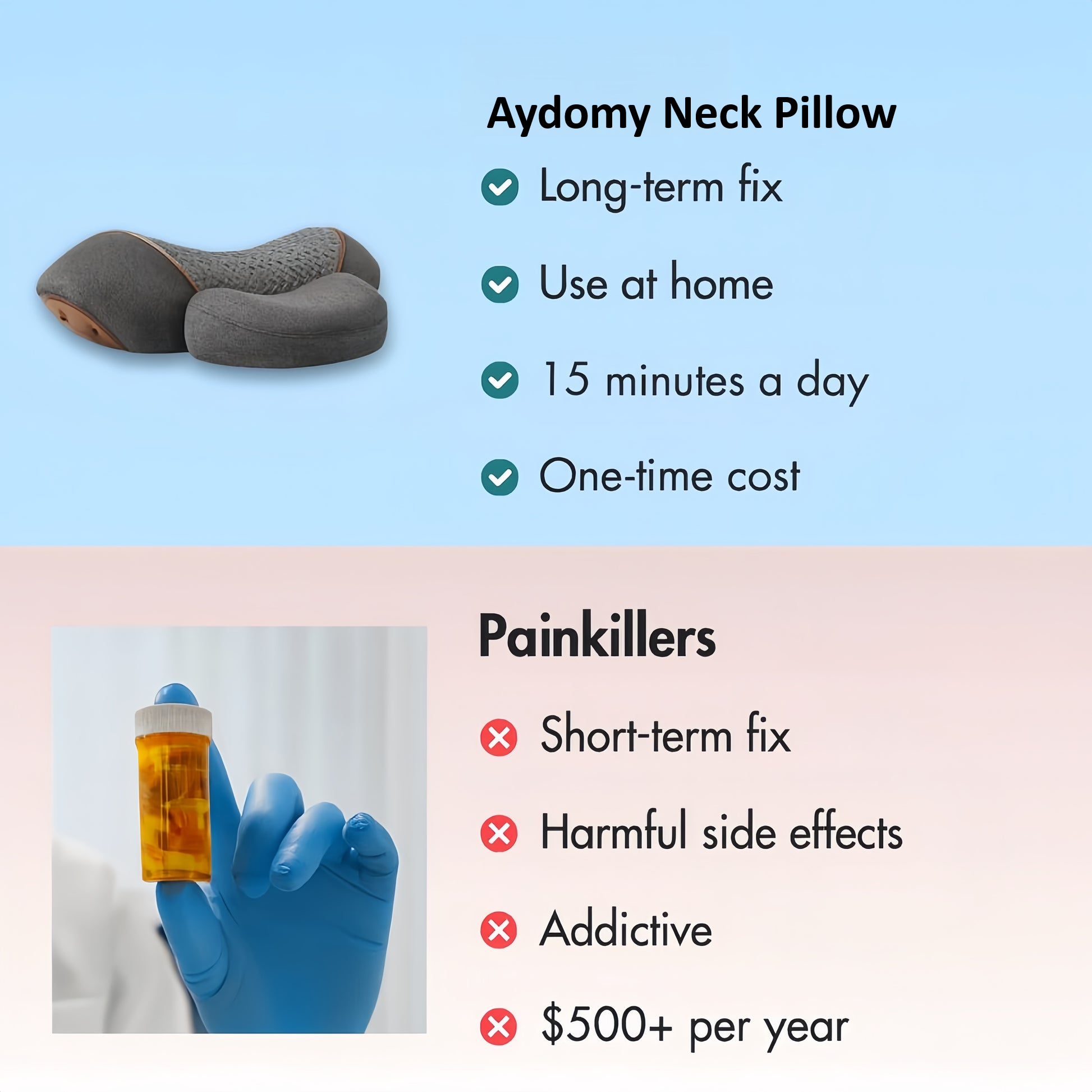 Aydomy 3 In 1 Neck Massage Pillow    -%50 Discount For Limited Time-