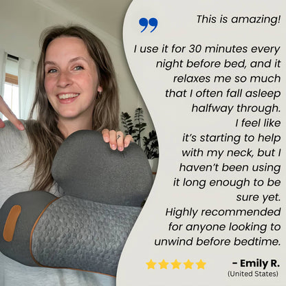 Aydomy 3 In 1 Neck Massage Pillow