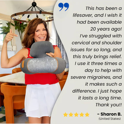 Aydomy 3 In 1 Neck Massage Pillow